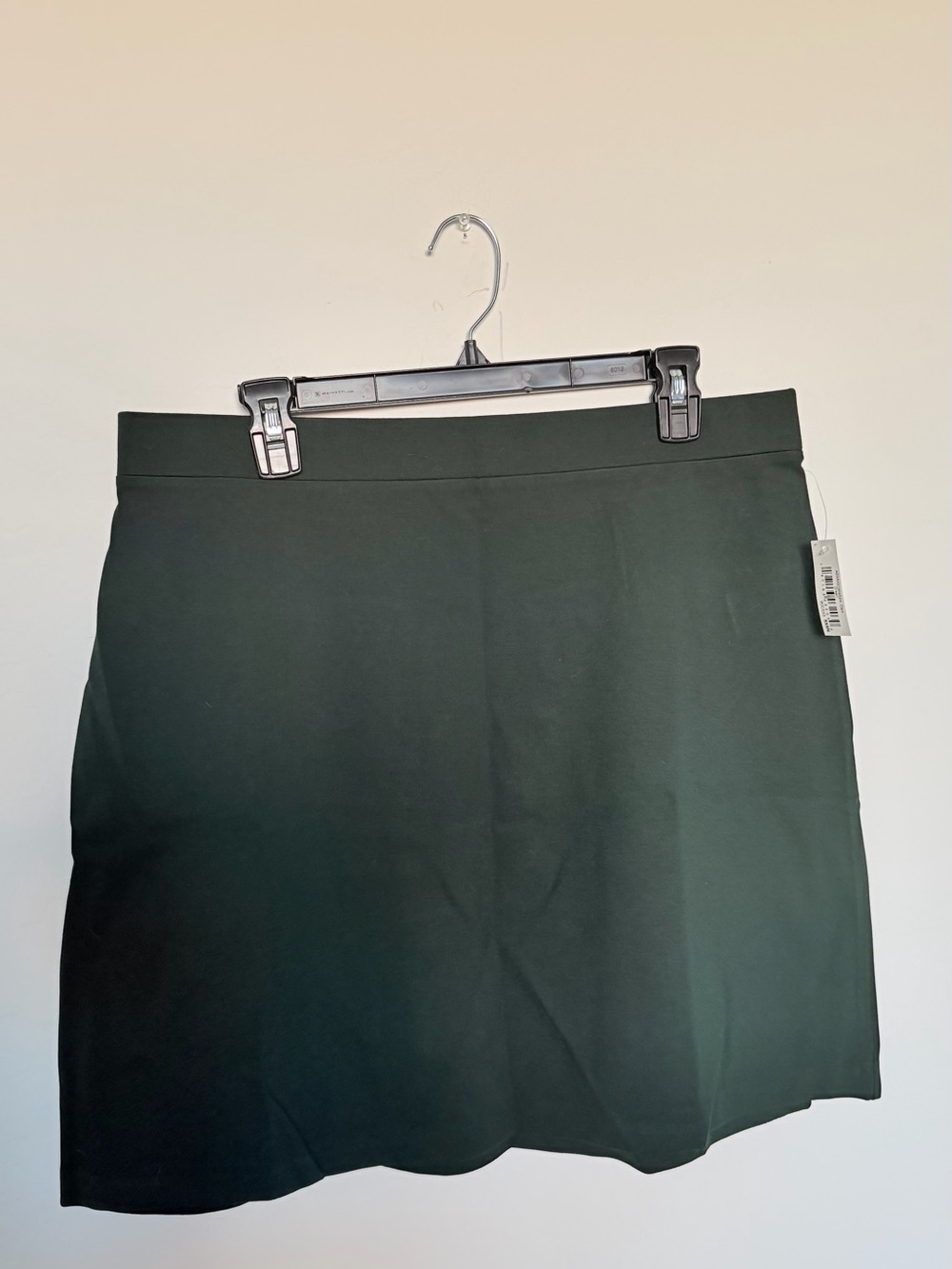Classic Dark Green A-Line Skirt Amazon Essentials